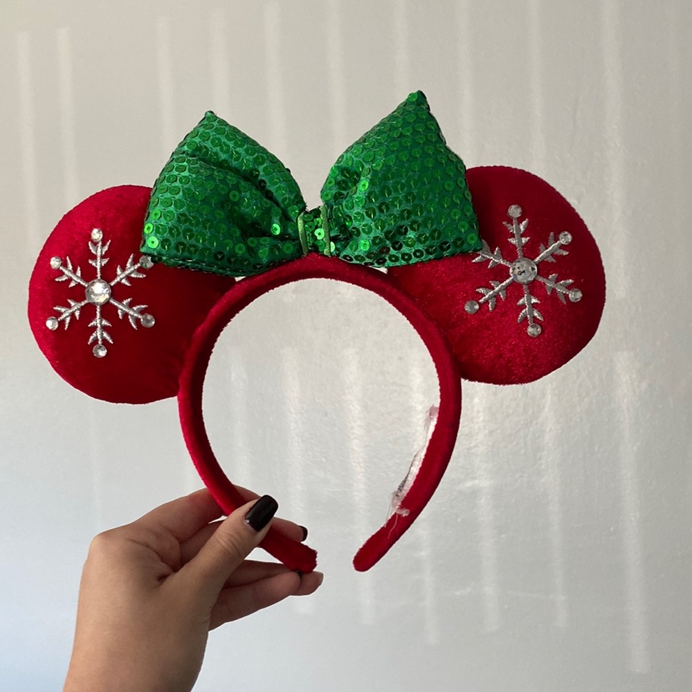 Christmas Minnie Ears